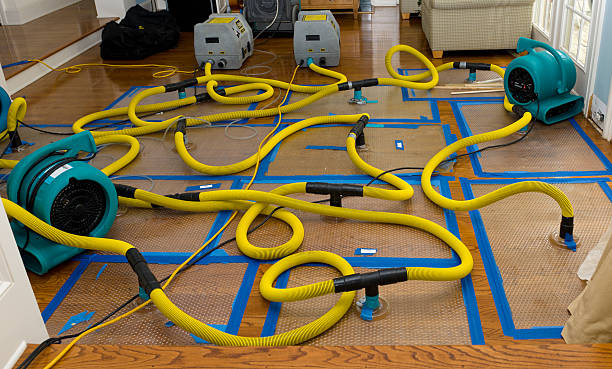 Professional Water Extraction technician working in Asheboro, NC